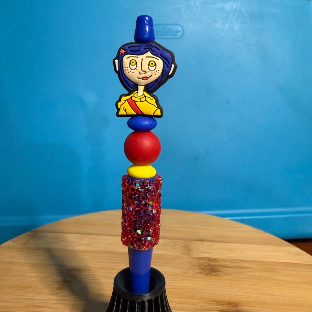 Coraline Beaded Pen
